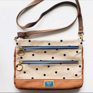Fossil Polka Dot Crossbody Purse